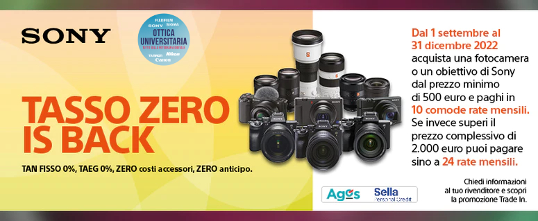 Tasso Zero Sony 2022