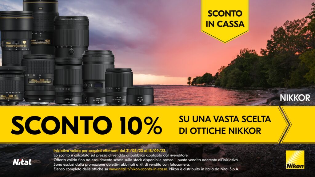 Sconto Cassa Nikon 10%