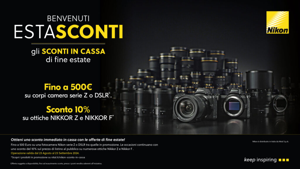 SCONTO CASSA NIKON 2024
