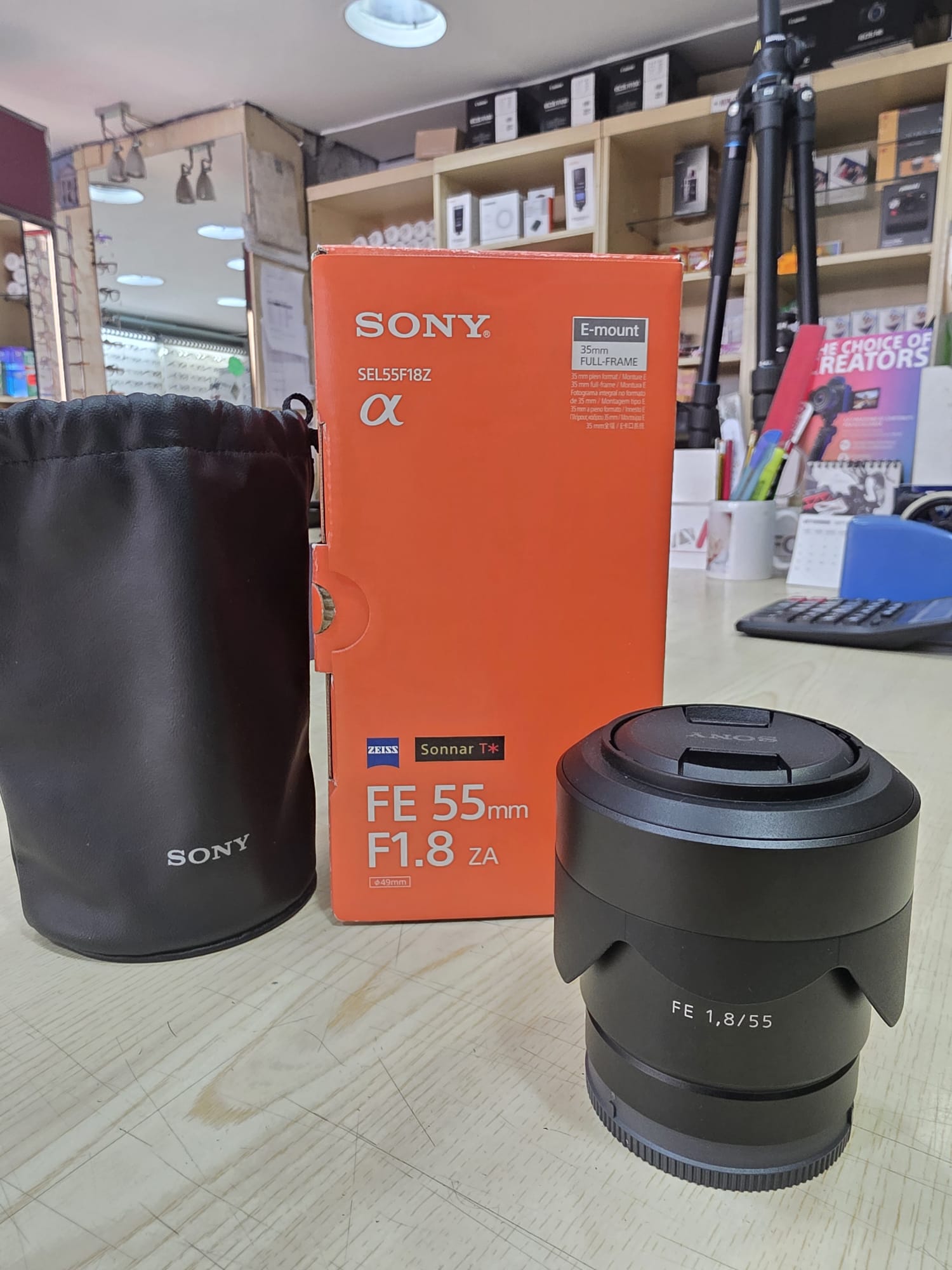 Sony 55mm f/1.8 ZA Sonnar T FE