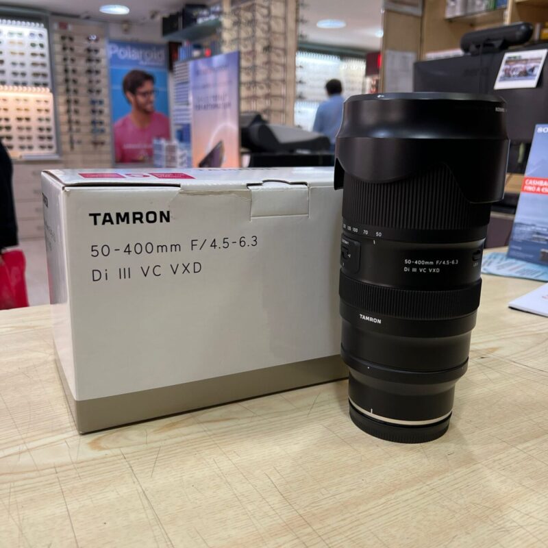 TAMRON 50-400mm F/4.5-6.3 Di III VC VXD attacco Nikon - EX DEMO