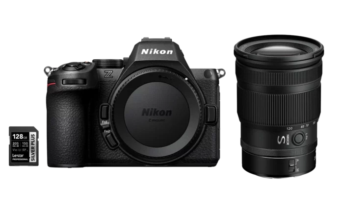 Nikon Z5II + Z 24-120 f/4 S + SDXC 128GB