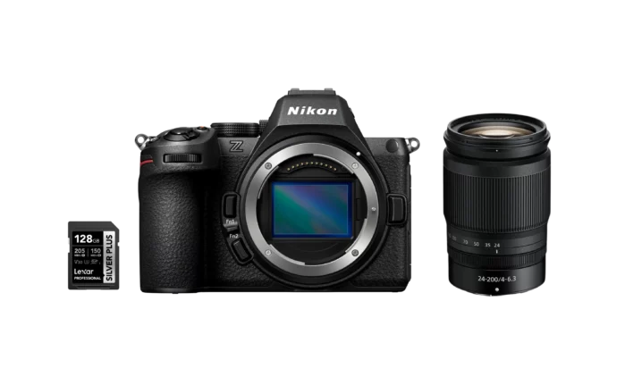 Nikon Z5II + NIKKOR Z 24-200mm f/4-6.3 VR + SDXC 128GB