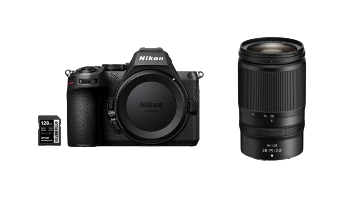 Nikon Z5II + Z 28-75mm f/2.8 + SDXC 128GB