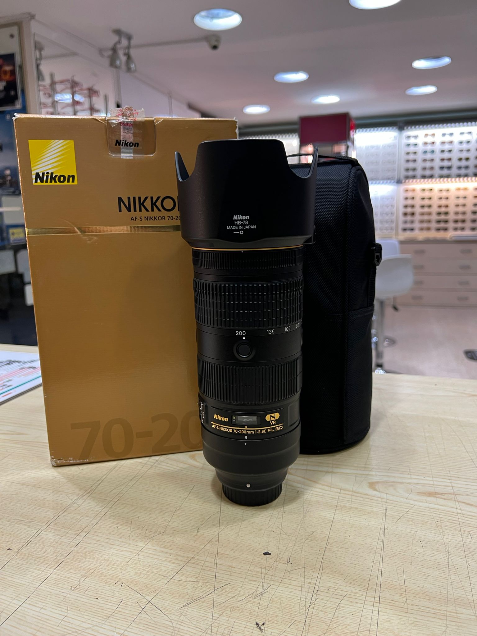 NIKON AF-S 70-200mm f/2.8 FL - Usato