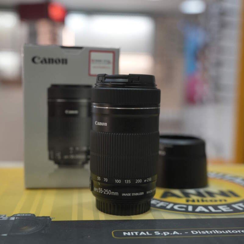 Canon EF-S 55-250mm f/4-5.6 IS STM - Usato